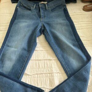 Levi's 311 Shaping Skinny Jeans Medium Wash With Dark Blue Side